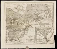 An Accurate Map of the British Empire in Nth. America as Settled by the Preliminaries in 1762