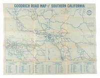 Goodrich Road Map of Southern California