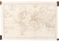 Map of the World with the New Discoveries on Mercator's Projection. By Thos. Kitchin Senr. Hydrographer to his Majesty