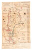 Philippine Motor Highways Official Road Map, 1931
