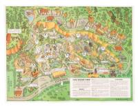Recreational Map / San Diego Zoo, in souvenir mailer format