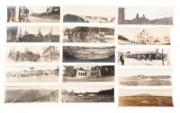 Twenty-two panoramic gelatin silver photographs chronicling a trip to Mexico