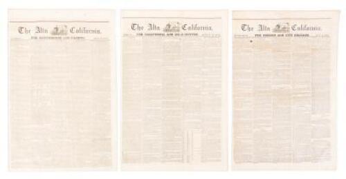Alta California - five "Steamer Issues"