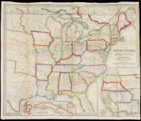 A New Map of the United States upon which are Delineated the Vast Works of Internal Communications, Routes across the Continent &c. Showing also Canada and the Island of Cuba