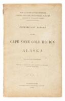 Preliminary Report on the Cape Nome Gold Region Alaska