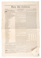 Daily Alta California Supplemental for Monday Sept. 30, 1852