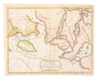 A General Map of the Discoveries of Admiral De Fonte & others by M. De l'Isle