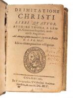 De Imitatione Christi Libri Qvatvor