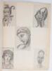 Collection of Pencil and Ink Drawings Attributed to Heinrich Arad Schmidt - 3