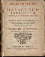 Commentarius in Habacucum Prophetam Philologico-Theologicus