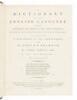 A Dictionary of the English Language: In Which the Words are Deduced from Their Originals, and Illustrated in Their Different Significations by Examples from the Best Writers. To Which are Prefixed, a History of the Language, and an English Grammar - 2