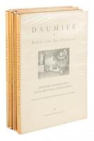Daumier: Plitische Karikaturen, Richter und Advokaten, B&uuml;rgerleben, Theater und Publikum, Maler und Kunstliebhaber, Revolution und Krieg