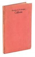 WITHDRAWN - Noticias de la Antigua California: Sacadas del Vol. XXI de los Mss. Archivo General
