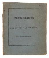 Verhandeling over het bouwen van een fort, in den mond der Westerschelde, buiten Vlissingen en Breskens