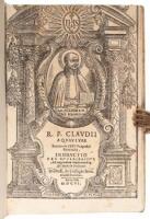 R.P. Claudii Aquavivae Societatis Iesu Praepositi Generalis Instructio pro superioribus ad augendum conseruandu[m]q. spiritum in Societate