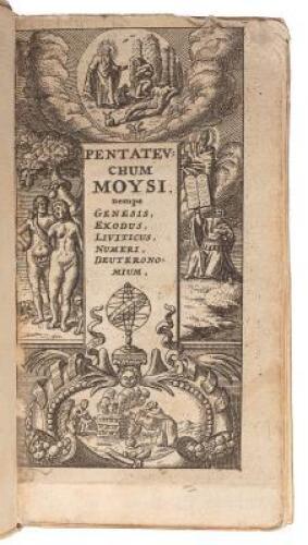 Pentateuchum Moysi, nempe Genesis, Exodus, Liviticus, Numeri, Deuteronomium.