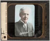 Collection of approximately 93 hand-colored glass lantern slides used by Elsie Corwin for lectures on Luther Burbank, plus manuscripts of the lecture & related material