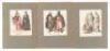 One hundred and twenty-two hand-colored plates from Zur Geschichte der Kost&uuml;me