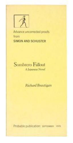 Sombrero Fallout - advance uncorrected proofs