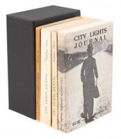 City Lights Journal One to Four - signed by Lawrence Ferlinghetti and others