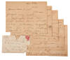 Autograph Letter signed by Jack London with his initials, to Mrs. Robert Hill of Eldridge, Sonoma County, California