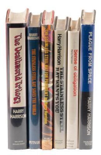 Six signed works by Harry Harrison