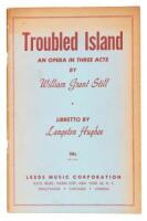 Troubled Island: An Opera in Three Acts by William Grant Still, libretto by Langston Hughes