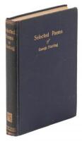 Selected Poems - inscribed by George Sterling, Lionel Barrymore, and Douglas Crane