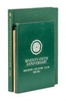 Three volumes on the history of the Houston Country Club