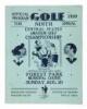 Three official programs from the Central States Amateur Golf Championship - years 1939,1954, & 1956 - 2