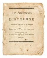 Heaven the Residence of the Saints. A Sermon Occasioned by the Sudden and Much Lamented Death of the Reverend George Whitefield, A.M.