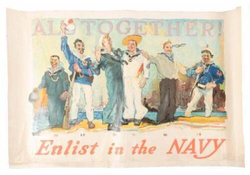 All together! Enlist in the Navy