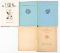 Collection of books on bookplates from the library of Audrey Arellanes