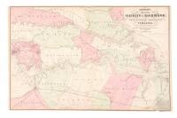 Johnson's Map of the Vicinity of Richmond, and Peninsular Campaign in Virginia. Showing also the interesting localities along the James, Chickahominy and York Rivers. Compiled from the Official Maps of the War Department