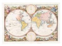 [Untitled map of the world, from a Dutch Bible]