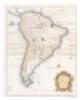 A Map of South America with all the European Settlements & whatever else is remarkable from the latest & best Observations