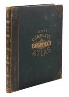 Letts's Popular Atlas, Being a Series of Maps Delineating the Whole Surface of the Globe, with Many Special and Original Features; and a Copious Index of 23,000 Names.