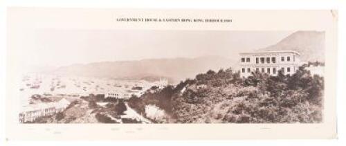 Two Panoramic Photographs of Hong Kong 1880