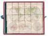 Jigsaw block puzzles of eighteen maps circa 1900 - 4