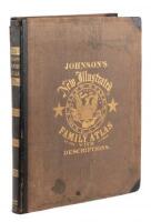 Johnson's New Illustrated Family Atlas of the World...With Physical Geography, and with Descriptions, Geographical, Statistical and Historical, Including the Latest Federal Census, and the Existing Religious Denominations in the World