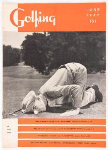 Golfing Magazine - 24 issues from 1935-1942