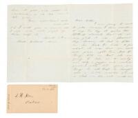 Samuel F.B.Morse&rsquo;s 11 year-old niece sees &ldquo;Signor Blitz&rdquo; - Letter