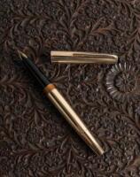 No. 82 Piston-Filler Fountain Pen, Rolled Gold