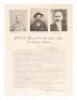 Wanted poster issued by the Placer County Sheriff, for the arrest of one Henry Wise, for robbing the stage between Auburn and Forest Hill, in the course of which he shot and killed one of the stage horses