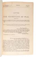 Letter of the Secretary of War, Communicating, in answer to a resolution of the Senate, a copy of the report of Major D. Fergusson on the country, its resources, and the route between Tucson and Lobos Bay