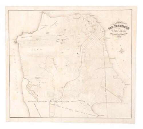 Map of San Francisco from the Latest Surveys. Engraved Expressly for the San Francisco Directory 1873