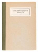 Recollections of the Rickreall