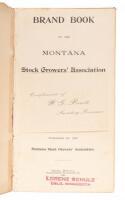 Brand Book of the Montana Stock Growers' Association for 1894