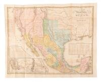 A Map of the United States of Mexico, as organized and defined by the several Acts of the Congress of that Republic. Constructed from a great variety of Printed and Manuscript Documents, by H.S. Tanner