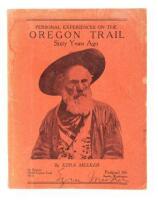 Personal Experiences on the Oregon Trail Sixty Years Ago (cover title)